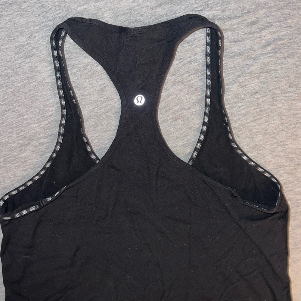 Black Lululemon tank top - Picture 2 of 2